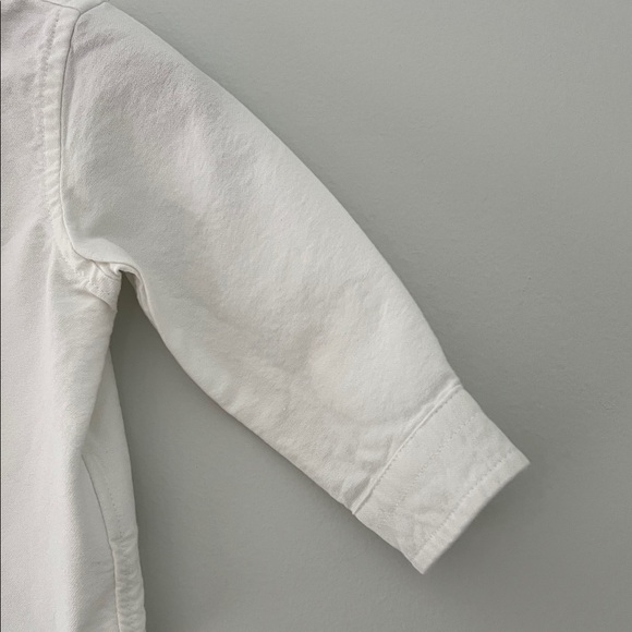Ralph Lauren White Button-Down Long Sleeve Cotton Shirt with Polo Pony Size 9M - Picture 8 of 14